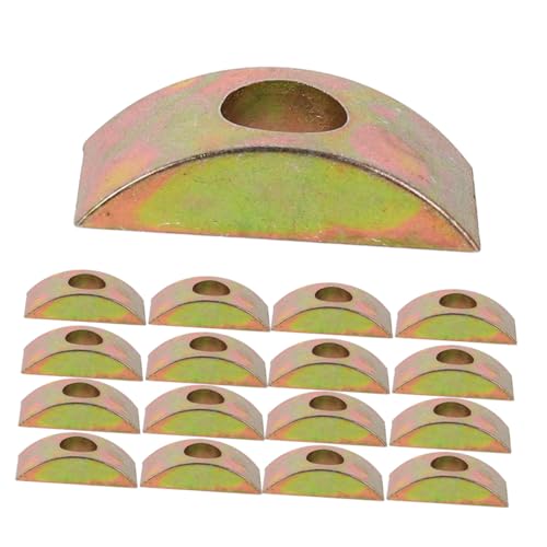 INOOMP 20 Stück Teiliges Möbelverbinder aus Robustem Zinklegierungs Halbmond Unterlegscheiben Stabile Verbindung für DIY Projekte Einsetzbar für Bettrahmen und Schränke INOOMP 20 Stück Teiliges Möbelverbinder aus Robustem Zinklegierungs Halbmond Unterlegscheiben Stabile Verbindung für DIY Projekte Einsetzbar für Bettrahmen und Schränke von INOOMP