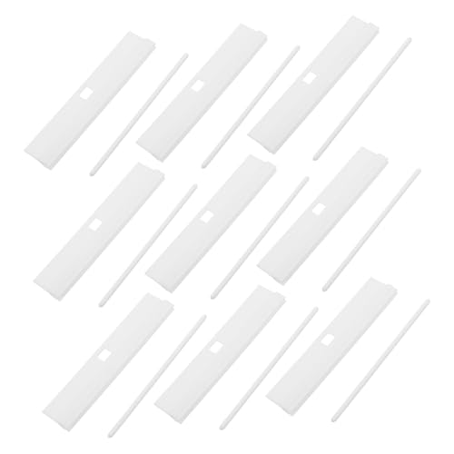 INOOMP 20 Stück Teiliges PVC Lamellenhalter für Vertikale Jalousien Ersatzteile für Lamellenvorhang Einfache Montage Robustes Material Kompatibel mit Verschiedenen Vertikaljalousien INOOMP 20 Stück Teiliges PVC Lamellenhalter für Vertikale Jalousien Ersatzteile für Lamellenvorhang Einfache Montage Robustes Material Kompatibel mit Verschiedenen Vertikaljalousien von INOOMP
