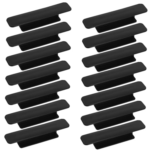INOOMP 20 Stück Teiliges Selbstklebendes Schrankgriff- Kunststoff Push-pull Tür Schubladengriffe Einfache Montage ohne Bohren Starke Haftung Dunkles Design für Küchen- Kleiderschrank INOOMP 20 Stück Teiliges Selbstklebendes Schrankgriff- Kunststoff Push-pull Tür Schubladengriffe Einfache Montage ohne Bohren Starke Haftung Dunkles Design für Küchen- Kleiderschrank von INOOMP