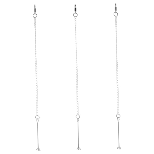 INOOMP 3 Stück Edelstahl Papageien Futterschale Hängender Obst und Gemüsehalter Futterspender für Vögel und Kleintiere Rostfrei Langlebig Natürliches Futtersuchspielzeug INOOMP 3 Stück Edelstahl Papageien Futterschale Hängender Obst und Gemüsehalter Futterspender für Vögel und Kleintiere Rostfrei Langlebig Natürliches Futtersuchspielzeug von INOOMP