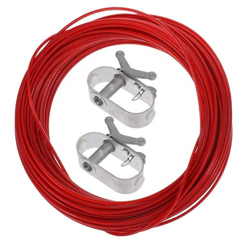 INOOMP 3 Stück Schwimmbadkabel schwere Winde Poolabdeckung Stahlseil Poolabdeckung Draht und Winde Schwimmbeckenabdeckung Winde Beckenabdeckung festes Werkzeug PVC-belasteter Stahldraht INOOMP 3 Stück Schwimmbadkabel schwere Winde Poolabdeckung Stahlseil Poolabdeckung Draht und Winde Schwimmbeckenabdeckung Winde Beckenabdeckung festes Werkzeug PVC-belasteter Stahldraht von INOOMP