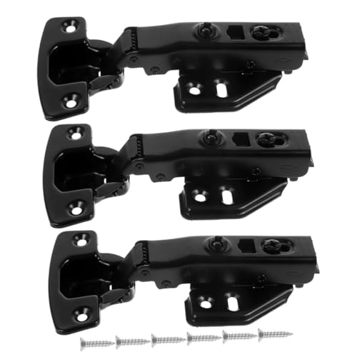INOOMP 3 Stück Teiliges Scharnierset für Küchenschränke Vollständige Überdeckung Verdeckte Geräuscharme Türscharniere für Küchen Schranktüren Einfache Montage Langlebig und Funktional INOOMP 3 Stück Teiliges Scharnierset für Küchenschränke Vollständige Überdeckung Verdeckte Geräuscharme Türscharniere für Küchen Schranktüren Einfache Montage Langlebig und Funktional von INOOMP
