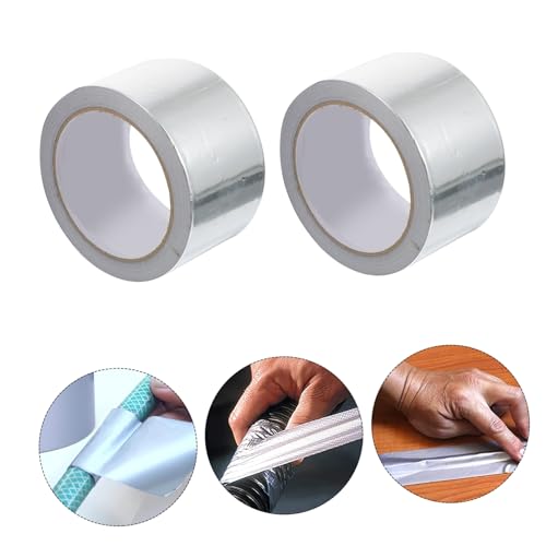 INOOMP 3 Stück Wasserdichtes Aluminiumfolie Reparaturband Hitzebeständig Wetterfest Selbstklebend für Dach Rohr und Haushaltsreparaturen Langlebig und Vielseitig Einsetzbar INOOMP 3 Stück Wasserdichtes Aluminiumfolie Reparaturband Hitzebeständig Wetterfest Selbstklebend für Dach Rohr und Haushaltsreparaturen Langlebig und Vielseitig Einsetzbar von INOOMP