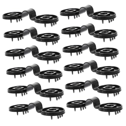 INOOMP 30 Stück Teiliges Kunststoff Clips für Sonnenschutznetz mit Rutschfester Befestigung Netzschnallen für Gewächshausfolie und Gartennetz Langlebige Wiederverwendbare Fixierklemmen INOOMP 30 Stück Teiliges Kunststoff Clips für Sonnenschutznetz mit Rutschfester Befestigung Netzschnallen für Gewächshausfolie und Gartennetz Langlebige Wiederverwendbare Fixierklemmen von INOOMP