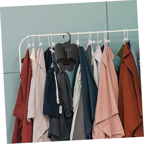 INOOMP 30 Stück Teiliges Schuhhaken aus Stabilem PP Doppelte Hakenform für Schuhaufhängung und Trocknung Vielseitig Einsetzbar für Schuhe Handtücher und Schlüssel Platzsparend und von INOOMP