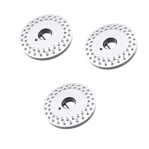 INOOMP 3stücke Outdoor Led Campinglampe Energiesparende Batteriebetriebene Zelt Und Regenschirmbeleuchtung Für Camping Und Wandern Ohne Batterien Silber von INOOMP