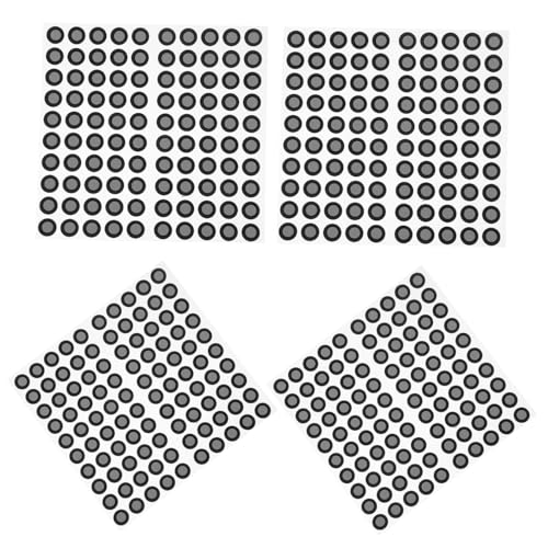 INOOMP 4 Blatt Scan Marker Wiederverwendbare Reflektierende Markierungspunkte für Optische Tracking geräte und Punktablesung Kompatibel mit Alignment systemen von INOOMP