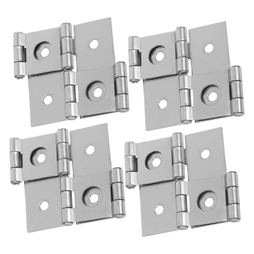 INOOMP 4 Stück Doppelfeder Türscharniere Schwere Ausführung Stabile Türschließer Scharniere für Bildschirme und Möbel Reibungslose Funktion für Innenbereich und Außenbereich INOOMP 4 Stück Doppelfeder Türscharniere Schwere Ausführung Stabile Türschließer Scharniere für Bildschirme und Möbel Reibungslose Funktion für Innenbereich und Außenbereich von INOOMP