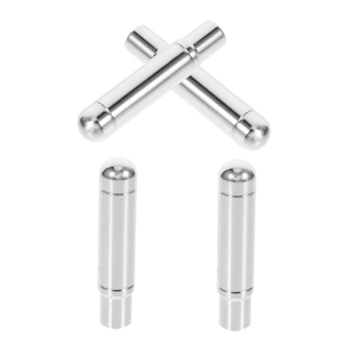 INOOMP 4 Stück Teiliges Auto Türschloss Knauf Stabile Rostfreie Türverriegelung Einfache Montage ohne Werkzeug Verstärkte und Langlebiger Türverschluss für Innenraum Geeignet für von INOOMP