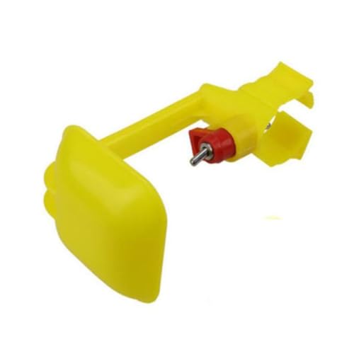 INOOMP 4 Stück Teiliges Automatisches Hühnertränken aus Kunststoff Hängender Trinkbecher für Geflügel Wasserreduzierend Gelb Geeignet für Hühner Enten Gänse und Truthähne INOOMP 4 Stück Teiliges Automatisches Hühnertränken aus Kunststoff Hängender Trinkbecher für Geflügel Wasserreduzierend Gelb Geeignet für Hühner Enten Gänse und Truthähne von INOOMP