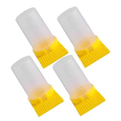 INOOMP 4 Stück Teiliges Bienentränke aus Langlebigem Pp material Einfach zu Bedienen Bienen Wasserspender für Bienenhaltung und Garten Leicht zu Reinigen und Geeignet für Anfänger Sowie INOOMP 4 Stück Teiliges Bienentränke aus Langlebigem Pp material Einfach zu Bedienen Bienen Wasserspender für Bienenhaltung und Garten Leicht zu Reinigen und Geeignet für Anfänger Sowie von INOOMP