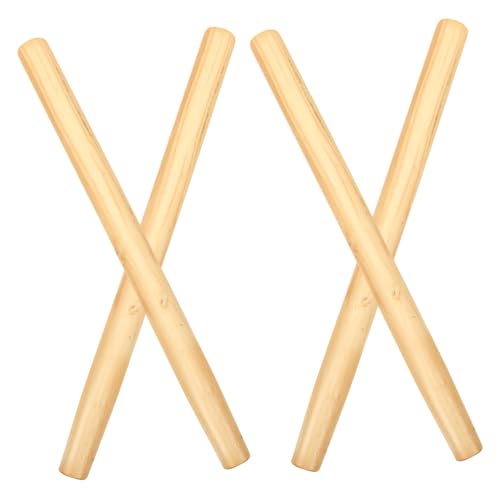 INOOMP 4 Stück Teiliges Holzgriffe aus Robustem Hartholz Ergonomische Ersatzgriffe für Gartengeräte Langlebig und Fein Poliert Komfortabel für Sichel und Unkrautschaber für Gartenarbeit von INOOMP