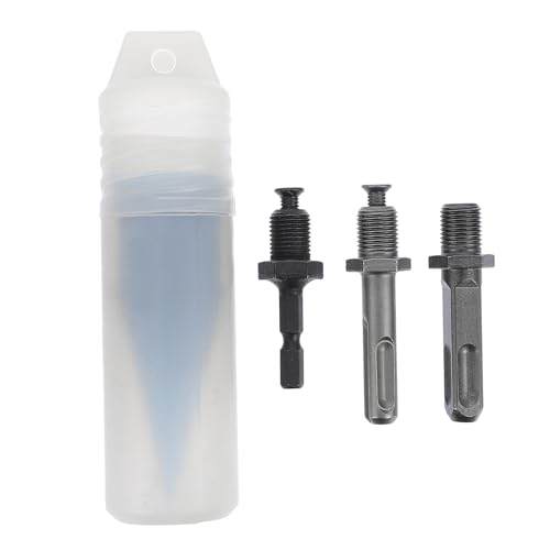 INOOMP 4 Stück Teiliges Holzspalter Bohrkegel aus Hochhärtendem Verschleißfest und Langlebig mit Rutschfestem Design für Holzspalten zu Hause Camping und Landwirtschaft Kompatibel mit von INOOMP