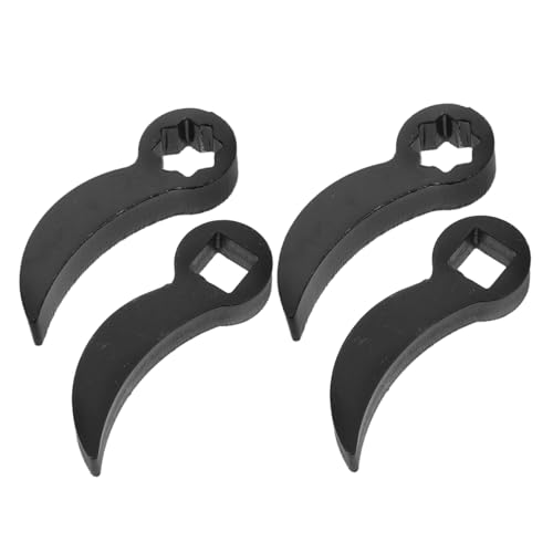 INOOMP 4 Stück Teiliges Ratschen-adapter Stahl Kompakt und Flexibel für Auto-reparatur Universeller Steckschlüsselkonverter für Enge Räume und Vielseitige Werkzeugeinsatzbereiche von INOOMP