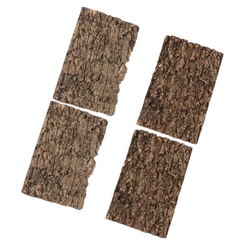 INOOMP 4 Stück Teiliges Reptilienrinden Natürliche Korkrinde Terrarium Dekor Kletterfläche für Reptilien Schildkrötenplattform Natürliches Habitat Zubehör INOOMP 4 Stück Teiliges Reptilienrinden Natürliche Korkrinde Terrarium Dekor Kletterfläche für Reptilien Schildkrötenplattform Natürliches Habitat Zubehör von INOOMP