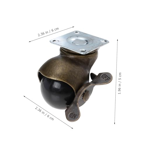 INOOMP 4 Stück Teiliges Stabile Möbelrollen mit Bremse Drehbare Verschleißfeste Möbelgleiter für Schränke und Bürostühle Geräuscharm Bodenschonend Vielseitig Einsetzbar INOOMP 4 Stück Teiliges Stabile Möbelrollen mit Bremse Drehbare Verschleißfeste Möbelgleiter für Schränke und Bürostühle Geräuscharm Bodenschonend Vielseitig Einsetzbar von INOOMP