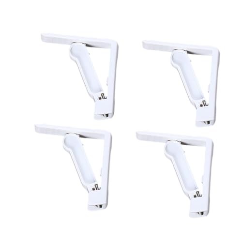 INOOMP 4 Stück Tischdeckenklammern Verstellbar Elastisch Robuste Tischtuchklemmen für Drinnen und Draußen Geeignet für Dicke Tische für Partys Hochzeiten Picknick und Buffets von INOOMP