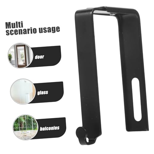 INOOMP 4 Stück Verstellbare Türhaken aus Metall Türgarderobe ohne Bohren Platzsparende Türaufhängung als Bad Handtuchhaken und Organizer Einfache Montage durch Aufhängen INOOMP 4 Stück Verstellbare Türhaken aus Metall Türgarderobe ohne Bohren Platzsparende Türaufhängung als Bad Handtuchhaken und Organizer Einfache Montage durch Aufhängen von INOOMP
