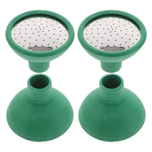 INOOMP 4-teilige Gießkannendüse – Garten-Blumensprinklerkopf-Aufsatz für Gießkessel – Ersatz-Sprinklerdüse für Außenpflanzen und Rasen INOOMP 4-teilige Gießkannendüse – Garten-Blumensprinklerkopf-Aufsatz für Gießkessel – Ersatz-Sprinklerdüse für Außenpflanzen und Rasen von INOOMP