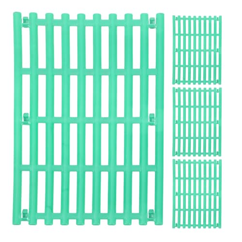 INOOMP 4-teilige Kaninchen-Bodenmatte: Kunststoff-Kaninchenkäfigmatte, Bodenauflagen für Kaninchen, Katzen, Hunde, und Kleintiere INOOMP 4-teilige Kaninchen-Bodenmatte: Kunststoff-Kaninchenkäfigmatte, Bodenauflagen für Kaninchen, Katzen, Hunde, und Kleintiere von INOOMP