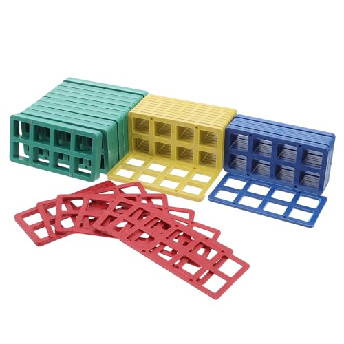 INOOMP 40 Stück Kunststoff-Unterlegscheiben für Heimwerker – 10 mm/5 mm/3 mm/1,5 mm – DIY-Möbelnivellierer für Installationen im Innen- und Außenbereich INOOMP 40 Stück Kunststoff-Unterlegscheiben für Heimwerker – 10 mm/5 mm/3 mm/1,5 mm – DIY-Möbelnivellierer für Installationen im Innen- und Außenbereich von INOOMP