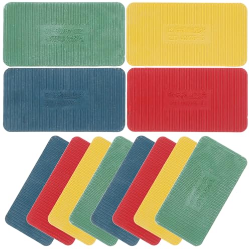 INOOMP 40 Stück Toiletten-Unterlegscheiben: Kunststoff-Unterlegscheiben zum Nivellieren von Türen, Fenstern und Möbeln – Flacher Verglasungsrahmen-Abstandshalter für die Installation von INOOMP 40 Stück Toiletten-Unterlegscheiben: Kunststoff-Unterlegscheiben zum Nivellieren von Türen, Fenstern und Möbeln – Flacher Verglasungsrahmen-Abstandshalter für die Installation von von INOOMP