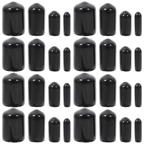 INOOMP 400 Stück Gummi Schraubenschutzkappen bis Flexible Endkappen für Schrauben und Bolzen Schutz Korrosion für Innen Außenbereiche INOOMP 400 Stück Gummi Schraubenschutzkappen bis Flexible Endkappen für Schrauben und Bolzen Schutz Korrosion für Innen Außenbereiche von INOOMP