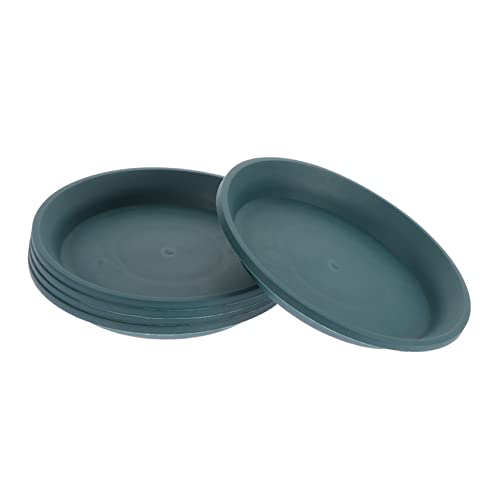 INOOMP 5 Stück Teiliges Blumentopfuntersetzer wasserdichte Pflanzenteller für und Außenbereich für Zimmerpflanzen und Bonsai Robust und Langlebig von INOOMP