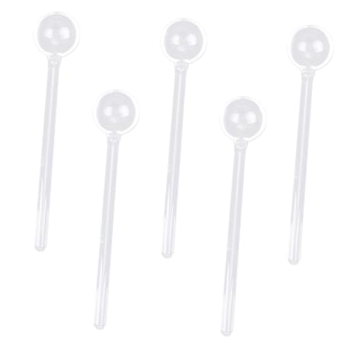 INOOMP 5 Stück Teiliges Langer Transparenter Kaffeelöffel Praktische Rührlöffel für Desserts Mischlöffel für Getränke und Kuchen Wiederverwendbar INOOMP 5 Stück Teiliges Langer Transparenter Kaffeelöffel Praktische Rührlöffel für Desserts Mischlöffel für Getränke und Kuchen Wiederverwendbar von INOOMP