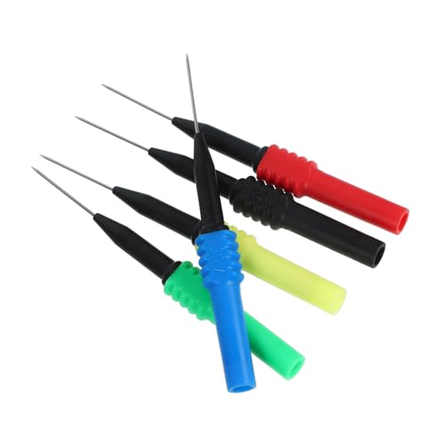 INOOMP 5 Stück Teiliges Multimeter Passend Nondestruktive Auto kreislauf detektion Dünne Prüfspitzen für Kabel Leitungsfehlererkennung DIY Elektrische Tests INOOMP 5 Stück Teiliges Multimeter Passend Nondestruktive Auto kreislauf detektion Dünne Prüfspitzen für Kabel Leitungsfehlererkennung DIY Elektrische Tests von INOOMP