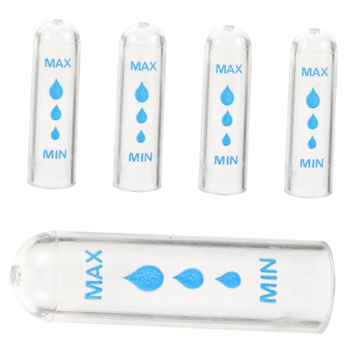 INOOMP 5 Stück Wasserstandsanzeiger Kappen für Pflanzentöpfe Transparente Wasserstandsanzeige mit Messskala Einfache Installation Wasserstandsmessende Schwimmerabdeckung für von INOOMP