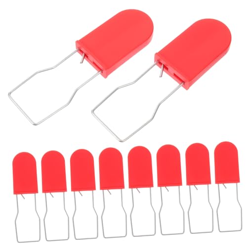 INOOMP 50 Stück Tamper Vorhängeschloss Sicherheitsversiegelungen Mini Sicherheitsschlösser für Ausrüstung und Rot INOOMP 50 Stück Tamper Vorhängeschloss Sicherheitsversiegelungen Mini Sicherheitsschlösser für Ausrüstung und Rot von INOOMP