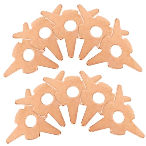 INOOMP 50 Stück Teiliges Autokarosserie Reparaturset Sternförmige Dellenheber Unterlegscheiben Aus Langlebigem Material für Präzises Punktschweißen und Professionelle Karosseriereparatur INOOMP 50 Stück Teiliges Autokarosserie Reparaturset Sternförmige Dellenheber Unterlegscheiben Aus Langlebigem Material für Präzises Punktschweißen und Professionelle Karosseriereparatur von INOOMP