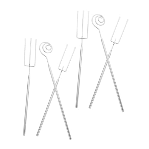 INOOMP 6 Stück Küchenutensilien mit Langem Griff für Käse Schokolade und Hot Pot Vielseitig Einsetzbar und Leicht zu Reinigen INOOMP 6 Stück Küchenutensilien mit Langem Griff für Käse Schokolade und Hot Pot Vielseitig Einsetzbar und Leicht zu Reinigen von INOOMP