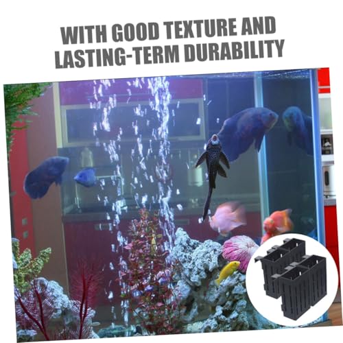 INOOMP 6 Stück Teiliges Aquarium Pflanzenhalter aus Langlebigem Kunststoff mit Belüftungslöchern Hängend für Wasserpflanzen Vielseitig Einsetzbar für Aquarien Terrassen und Gewächshäuser von INOOMP