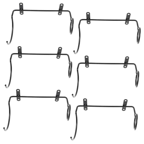 INOOMP 6 Stück Teiliges Wand weinregal aus Robustem Metall Platzsparend und Sicher Montierbar Stilvoller Flaschenhalter für Zuhause Bar Einfache Installation Langlebig und Dekorativ INOOMP 6 Stück Teiliges Wand weinregal aus Robustem Metall Platzsparend und Sicher Montierbar Stilvoller Flaschenhalter für Zuhause Bar Einfache Installation Langlebig und Dekorativ von INOOMP