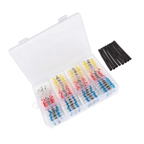 INOOMP 620Stücke Wasserdichte Löthülsen für Stoßverbindungen Hochtemperaturbeständig für und Marineanwendungen Farbcode für Einfache Auswahl INOOMP 620Stücke Wasserdichte Löthülsen für Stoßverbindungen Hochtemperaturbeständig für und Marineanwendungen Farbcode für Einfache Auswahl von INOOMP