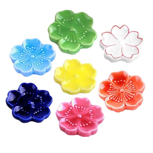 INOOMP 7 Stück Teiliges Japanischer Stil Keramik Essstäbchenhalter mit Löffelablage Handbemalt Stabiler Besteckhalter für Küche und Tisch Leicht zu Reinigen Platzsparend Vielseitig INOOMP 7 Stück Teiliges Japanischer Stil Keramik Essstäbchenhalter mit Löffelablage Handbemalt Stabiler Besteckhalter für Küche und Tisch Leicht zu Reinigen Platzsparend Vielseitig von INOOMP