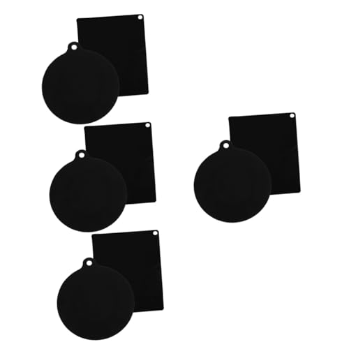 INOOMP 4 Sets Induktionskochfeldmatte Silikon Topflappen Hitzebeständig Verschleißfeste Arbeitsplattenunterlage 2 Stück * 4 von INOOMP