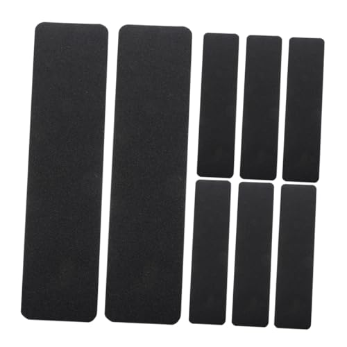 INOOMP 8 Stück Teiliges Antirutsch Klebeband für Treppenstufen Selbstklebende Rutschfeste Streifen aus Schwarzem PVC Langlebig und Kratzfest Geeignet für Innen Außenbereiche Sicherer INOOMP 8 Stück Teiliges Antirutsch Klebeband für Treppenstufen Selbstklebende Rutschfeste Streifen aus Schwarzem PVC Langlebig und Kratzfest Geeignet für Innen Außenbereiche Sicherer von INOOMP