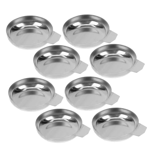 INOOMP 8 Stück Teiliges Edelstahl Electronic Scale Tray mit Gebogenem Ausguss und Griff Präzises Wiegen und Dosieren für Schmuck Labor Feinstoffe Flüssigkeiten Vielseitig und Langlebig INOOMP 8 Stück Teiliges Edelstahl Electronic Scale Tray mit Gebogenem Ausguss und Griff Präzises Wiegen und Dosieren für Schmuck Labor Feinstoffe Flüssigkeiten Vielseitig und Langlebig von INOOMP