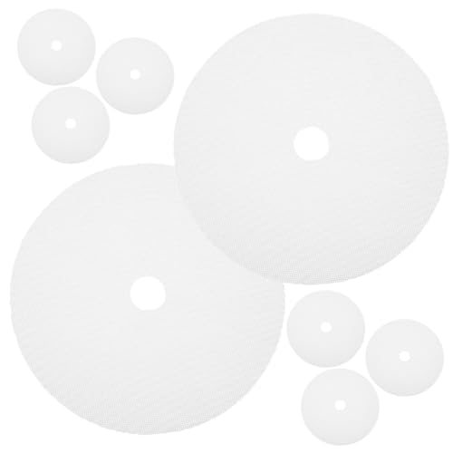 INOOMP 8 Stück Teiliges Runde Silikonmatten für Lebensmitteltrockner Wiederverwendbare Reißfeste Dehydrator Blätter Antihaftbeschichtet Geeignet für Obst und Gemüse Dörrgeräte INOOMP 8 Stück Teiliges Runde Silikonmatten für Lebensmitteltrockner Wiederverwendbare Reißfeste Dehydrator Blätter Antihaftbeschichtet Geeignet für Obst und Gemüse Dörrgeräte von INOOMP