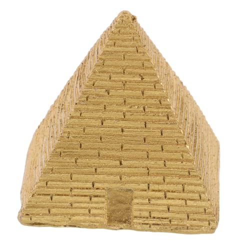 INOOMP Ägyptische Miniaturpyramide aus Robustem Harz Dekoratives Souvenir für Haus Büro Garten Authentisches Design Pflegeleicht für Bonsai und Kleine Landschaften INOOMP Ägyptische Miniaturpyramide aus Robustem Harz Dekoratives Souvenir für Haus Büro Garten Authentisches Design Pflegeleicht für Bonsai und Kleine Landschaften von INOOMP