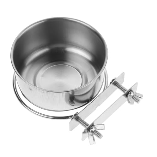 INOOMP Hängende Hundenäpfe Aus Edelstahl Wandmontierte Futterstation Für Hunde Und Katzen Komfortables Füttern Langlebig Und Praktisch Hochwertige Futter Und Wassernäpfe Für von INOOMP