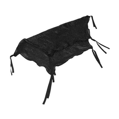 INOOMP Atmungsaktives Uv-beständiges Trampolin-sonnenschutznetz Abdeckung Wetterfestes Schattierendes Sonnenschutznetz für Outdoor-Trampoline Kühlt Oberfläche Einfache Installation von INOOMP