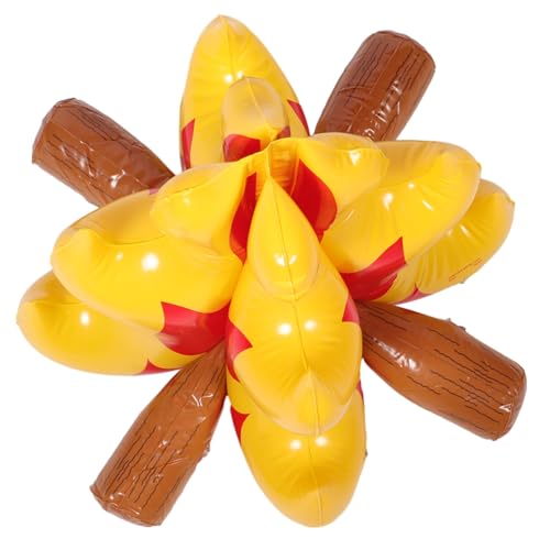 INOOMP Aufblasbares Campfire Deko Langlebiges PVC Flammenspielzeug Wiederverwendbare Party und Camping Requisite Portabler Künstlicher für Drinnen und Draußen von INOOMP