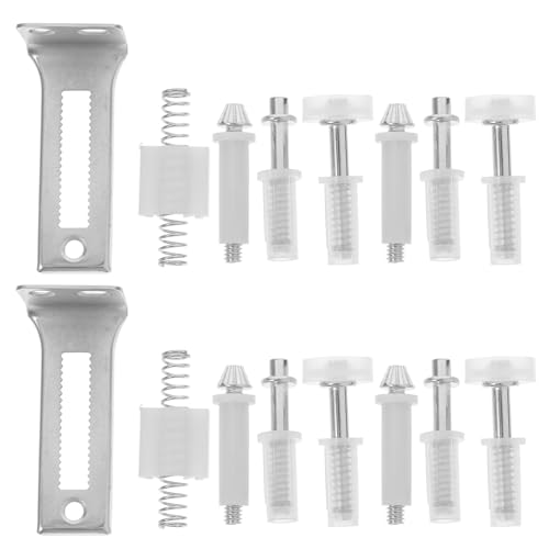 INOOMP Bifold Türbeschlag aus Edelstahl und Kunststoff Langlebige Top Pivots für Schiebetüren Leise und Zuverlässige Falttür hardware für Zuhause Büro und Gewerbe Vielseitig Einsetzbar INOOMP Bifold Türbeschlag aus Edelstahl und Kunststoff Langlebige Top Pivots für Schiebetüren Leise und Zuverlässige Falttür hardware für Zuhause Büro und Gewerbe Vielseitig Einsetzbar von INOOMP