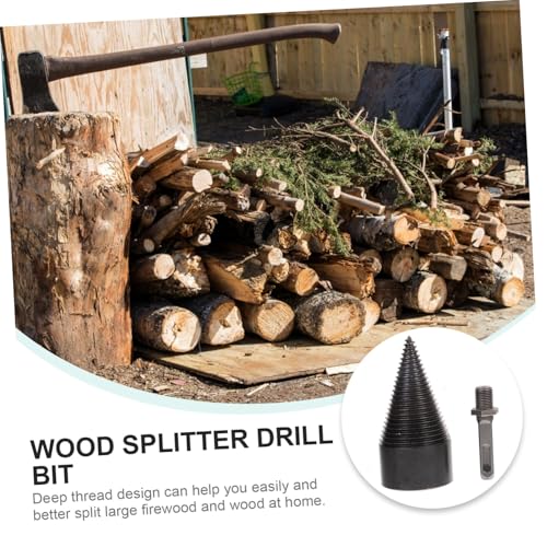 INOOMP Bohrer Holzspalter Hochhärte Holzspaltbohrer für Bohrmaschine Holzspaltung Brennholz Anzündholz Effizient Robust Langlebig INOOMP Bohrer Holzspalter Hochhärte Holzspaltbohrer für Bohrmaschine Holzspaltung Brennholz Anzündholz Effizient Robust Langlebig von INOOMP