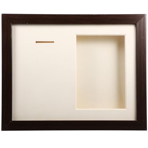 INOOMP Box Medaillen-Ausstellungsrahmen Schreibtisch-Staffelei Tischaufsatz-Vitrine Multifunktionale Aufbewahrungsbox Medaillen-Fotorahmen Urkunden- Und Medaillenrahmen von INOOMP