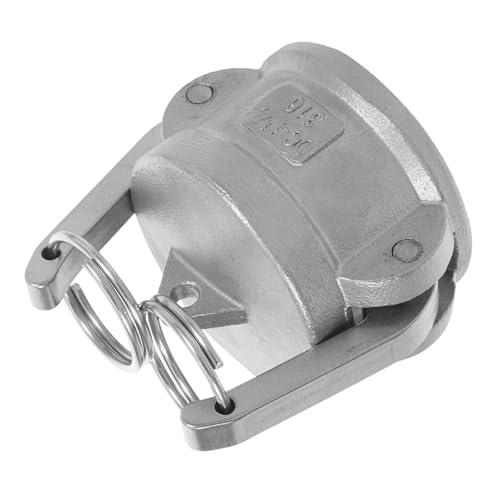 INOOMP Camlock Schnellkupplung Staubschutzkappe Edelstahl Abdeckkappe Innendurchmesser Leckagefrei Öltransport Fahrzeug Anschluss Endkappe Robust Langlebig von INOOMP